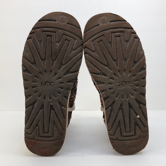 UGG Australia Multicolor Flip Sequin Boots - Picture 8 of 10